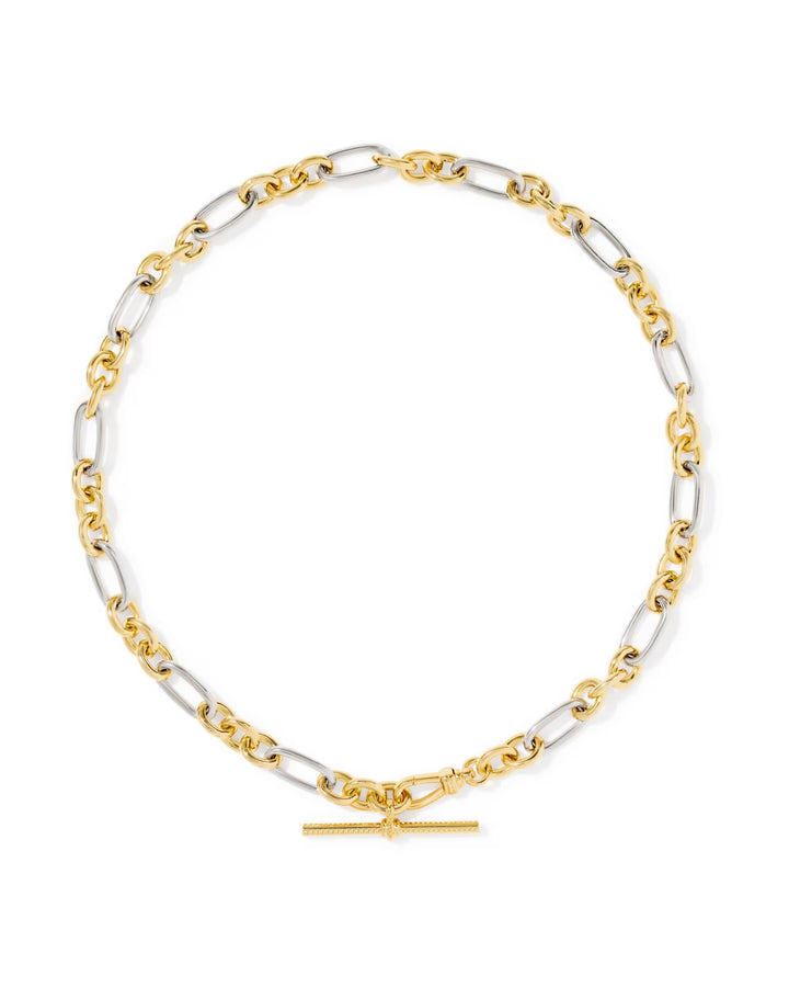Kendra Scott: Embry Link And Chain Necklace in Mixed Metal (9608805570)