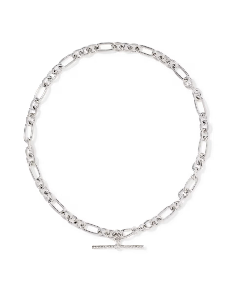 Kendra Scott: Embry Link And Chain Necklace in Silver (9608805569)