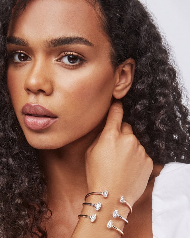 Kendra Scott: Grayson Crystal Cuff Bracelet - The Vogue Boutique