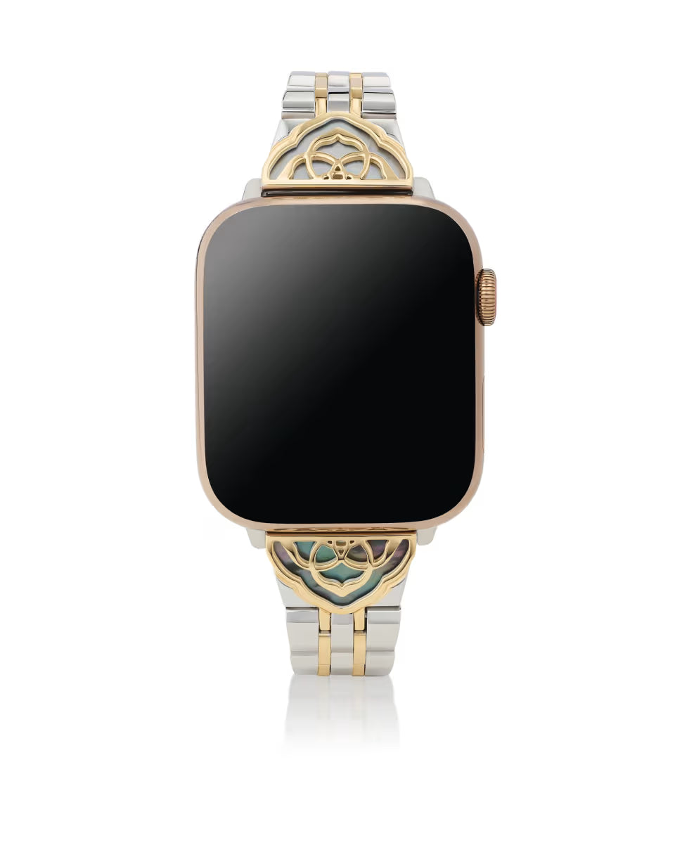 Kendra Scott: Kiera Watch Band Two Tone Ivory Mother of Pearl