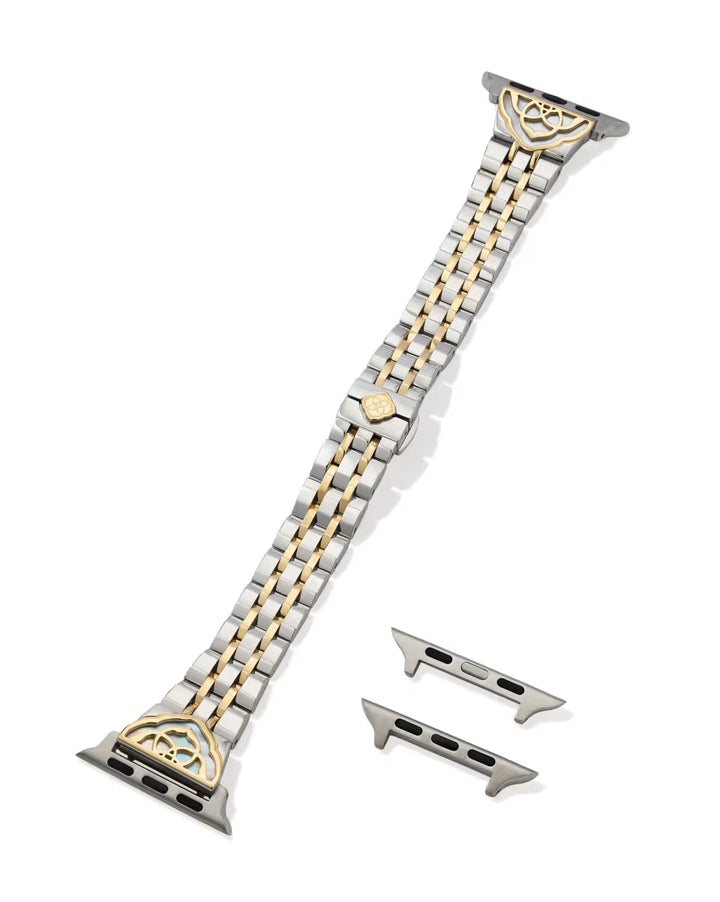 Kendra Scott: Kiera Watch Band Two Tone Ivory Mother of Pearl