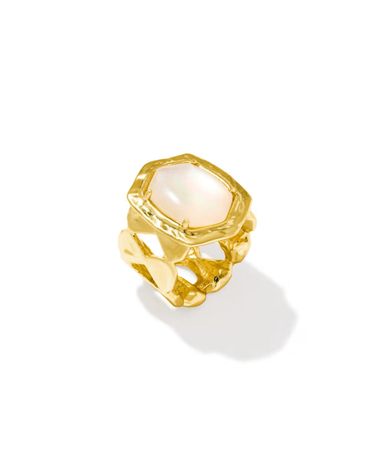 Kendra Scott: Tiger Striped Daphne Cocktail Ring (9608805523)