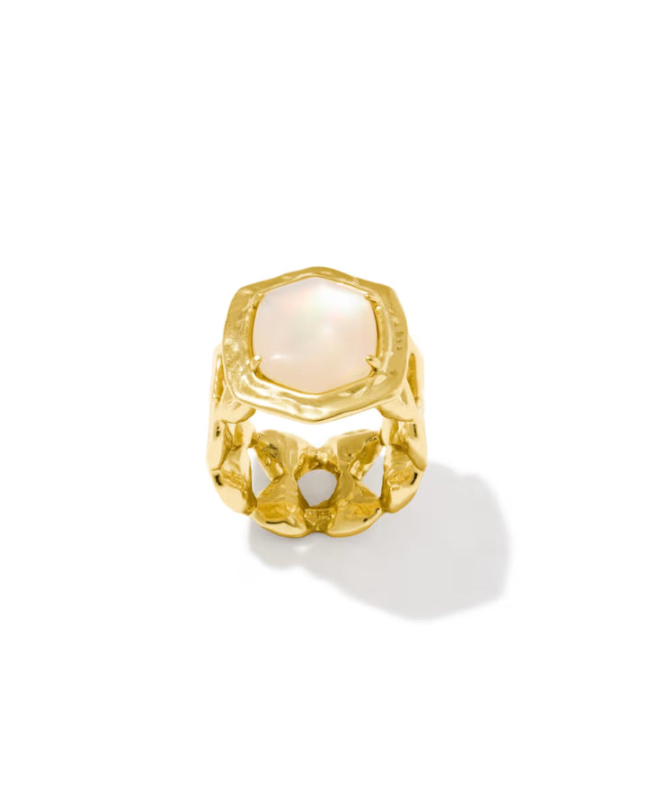 Kendra Scott: Tiger Striped Daphne Cocktail Ring (9608805523)