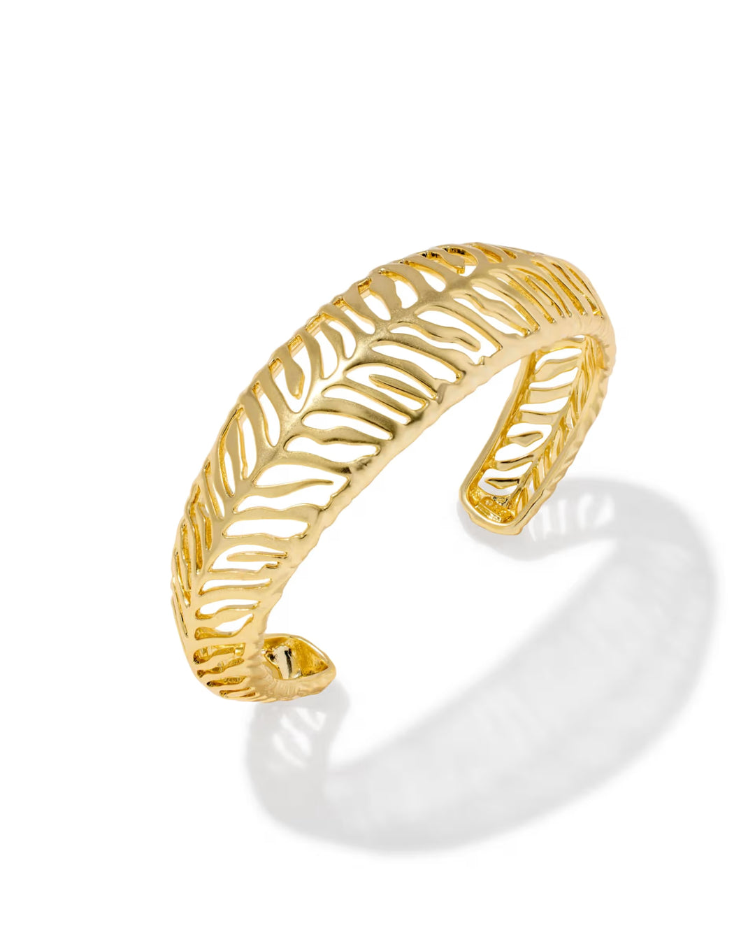 Kendra Scott: Tiger Striped Mikki Cuff Bracelet in Gold (9608805540)
