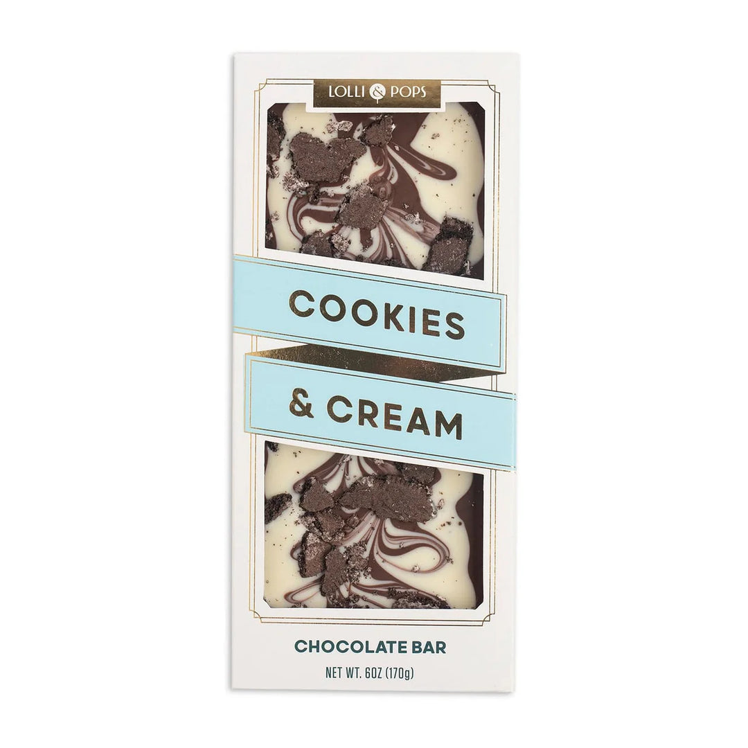 Lolli and Pops: Cookies&Cream Chocolate bar - The Vogue Boutique