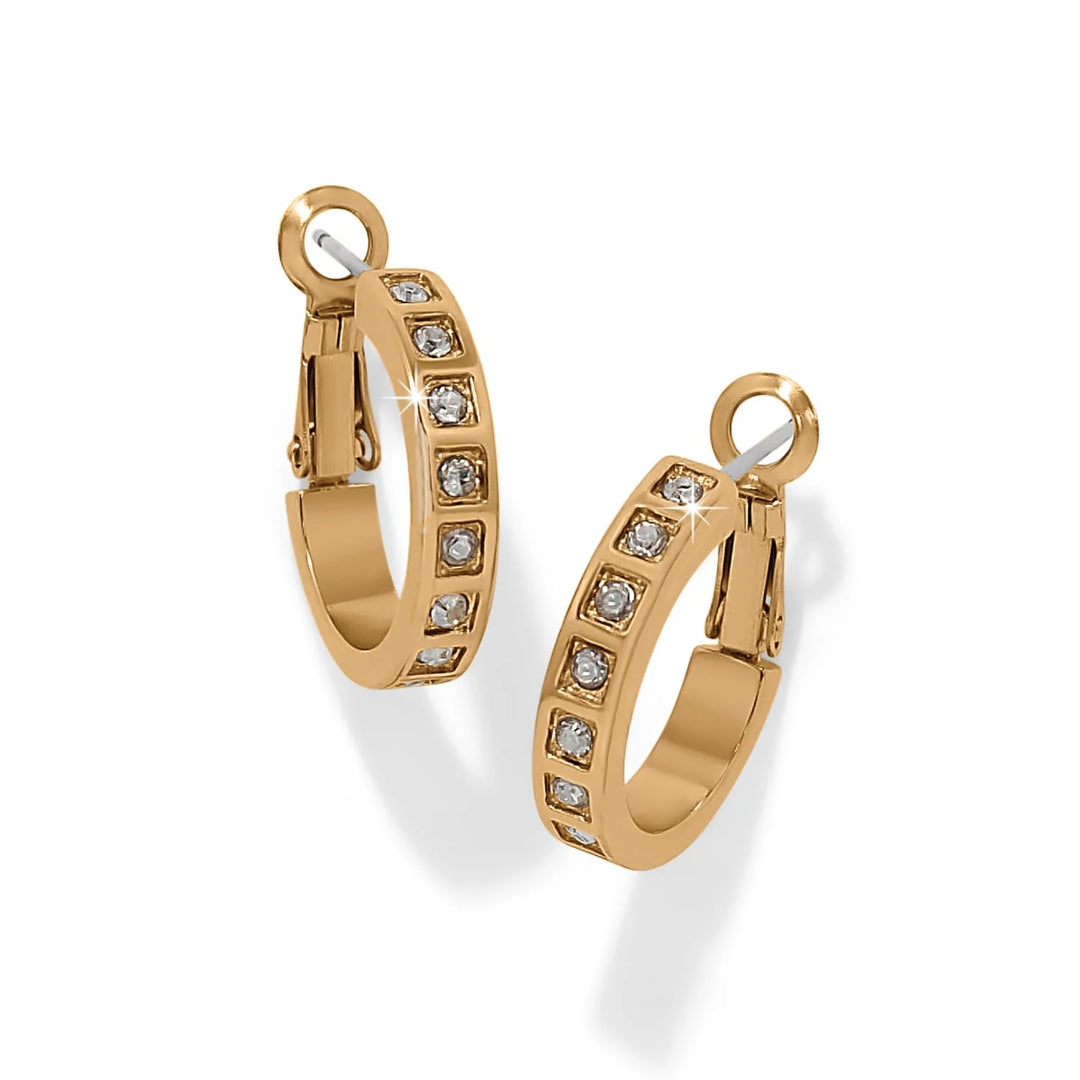 Brighton: Love Knows Hoop Earrings in Gold (JA0263)