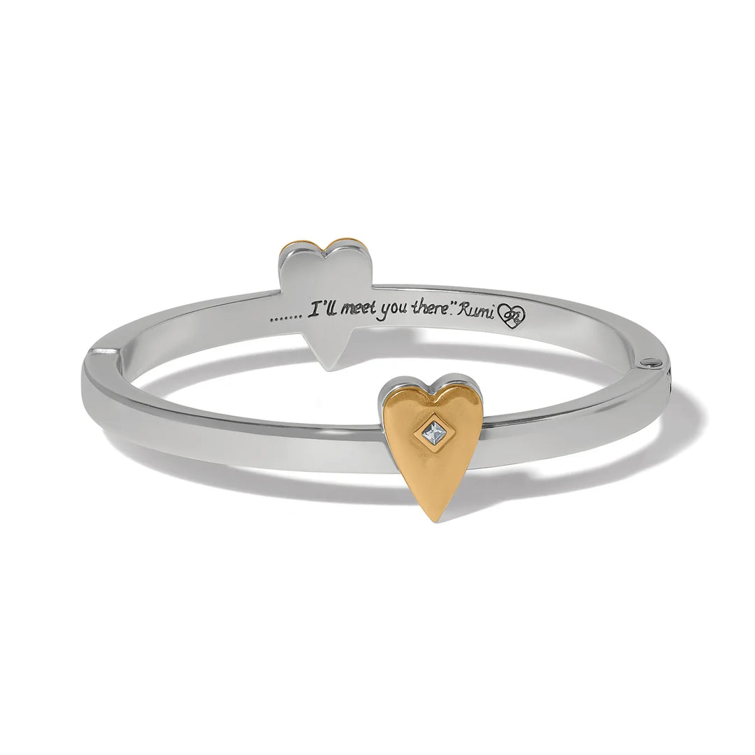 Brighton: Love Messages Higher Love Hinged Bangle (JF0487)