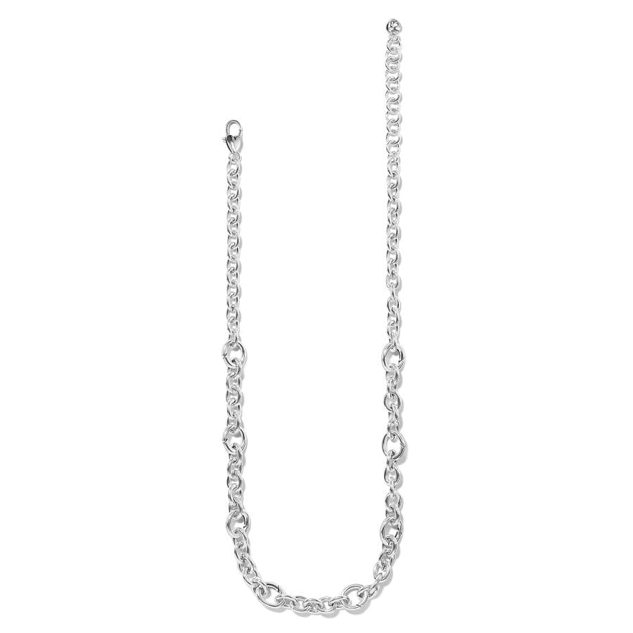 Brighton: Luxe Link Charm Necklace in Silver (JM7622) - The Vogue Boutique