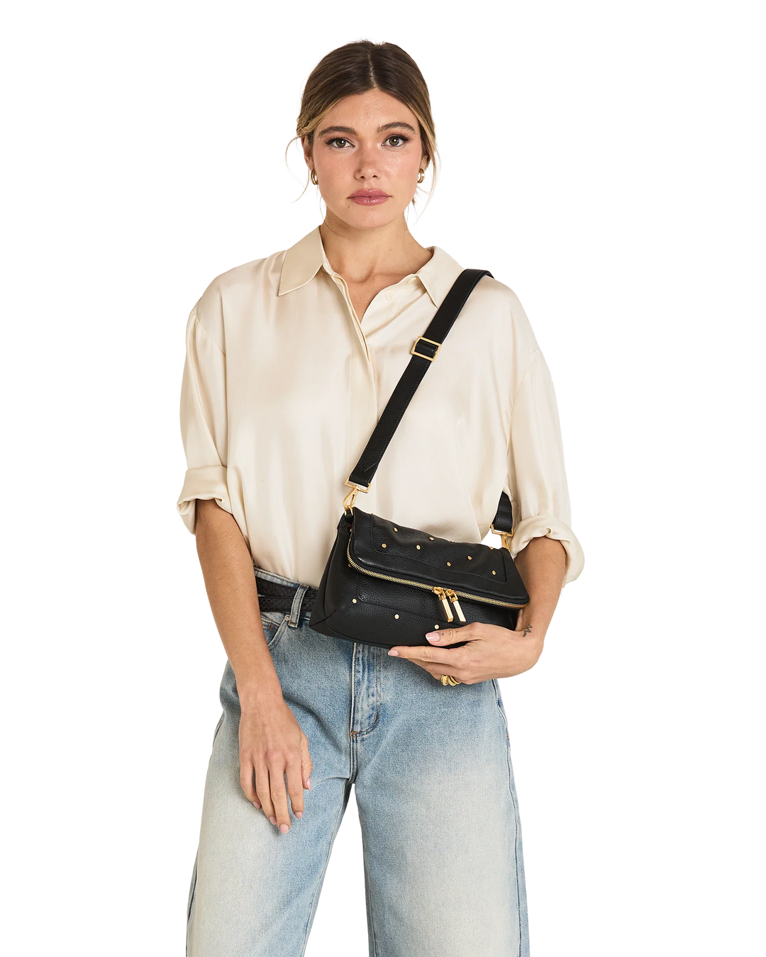 Hammitt: Beverly Med in Starlight/Brushed Gold
