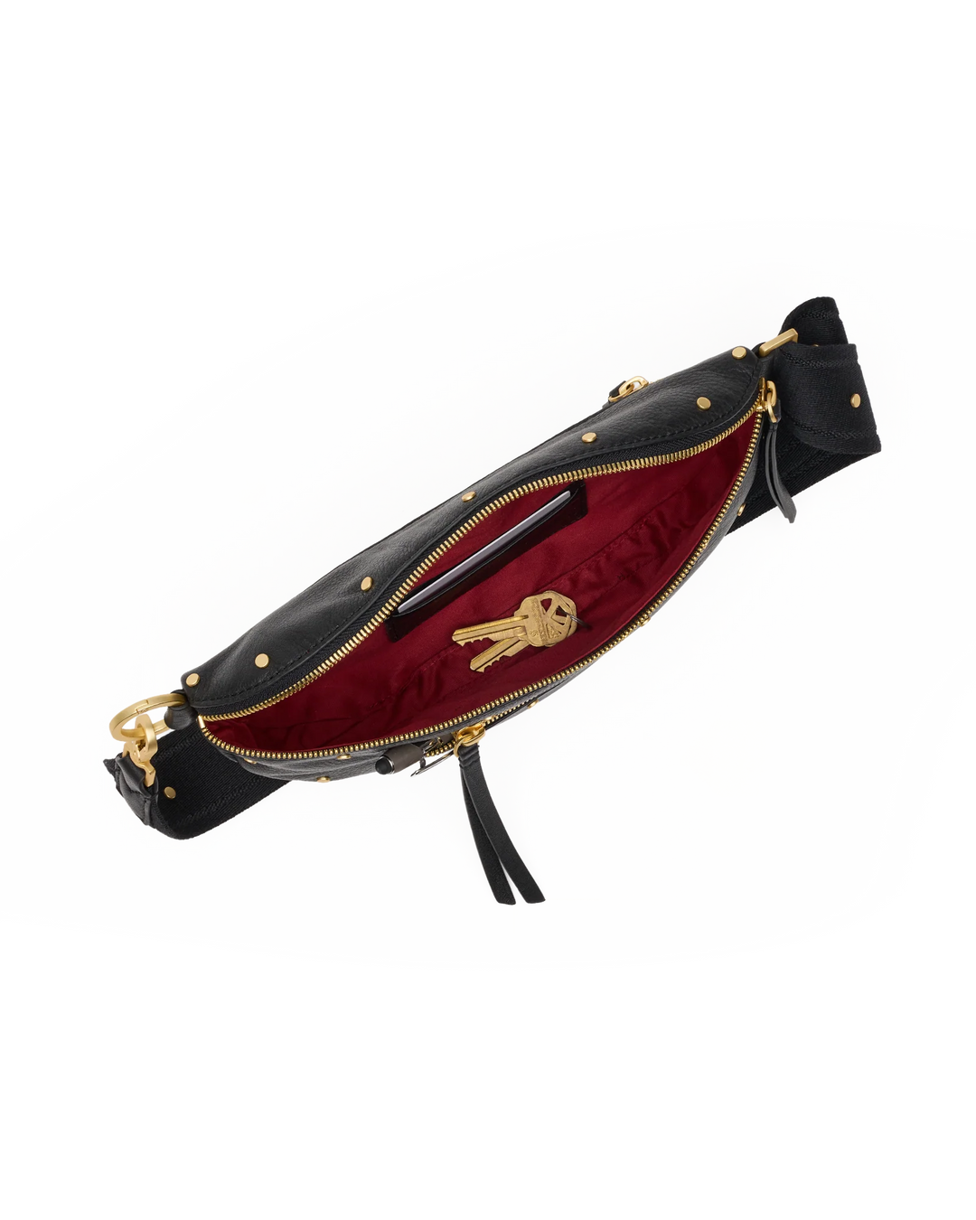 Hammitt: Charles Crossbody Med in Starlight/Brushed Gold