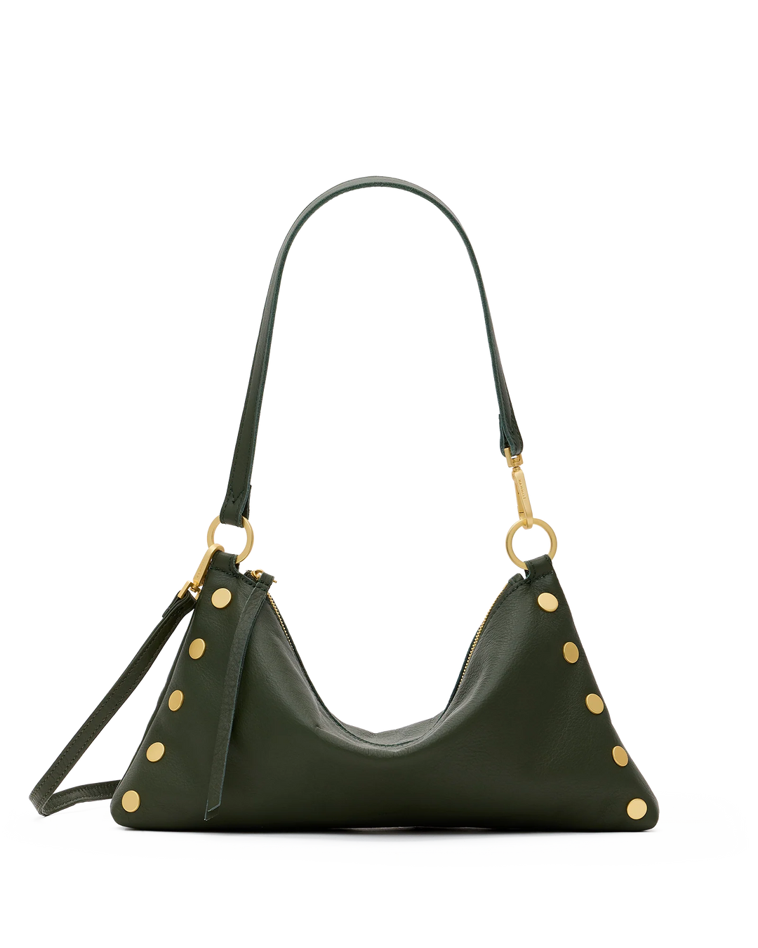 Hammitt: Kyle Med in Twin Crest Pebble/ Brushed Gold