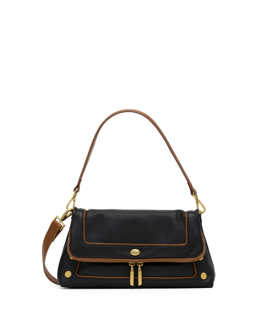 Hammitt: Bryant Med Handbag in East End/Antique Gold