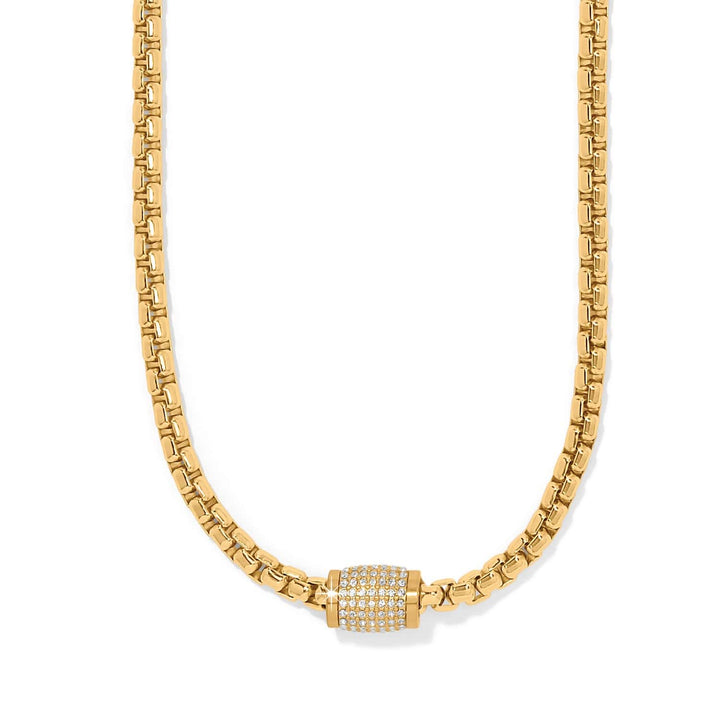 Brighton: Meridian Solis Two-Tone Necklace (JM0156) - The Vogue Boutique