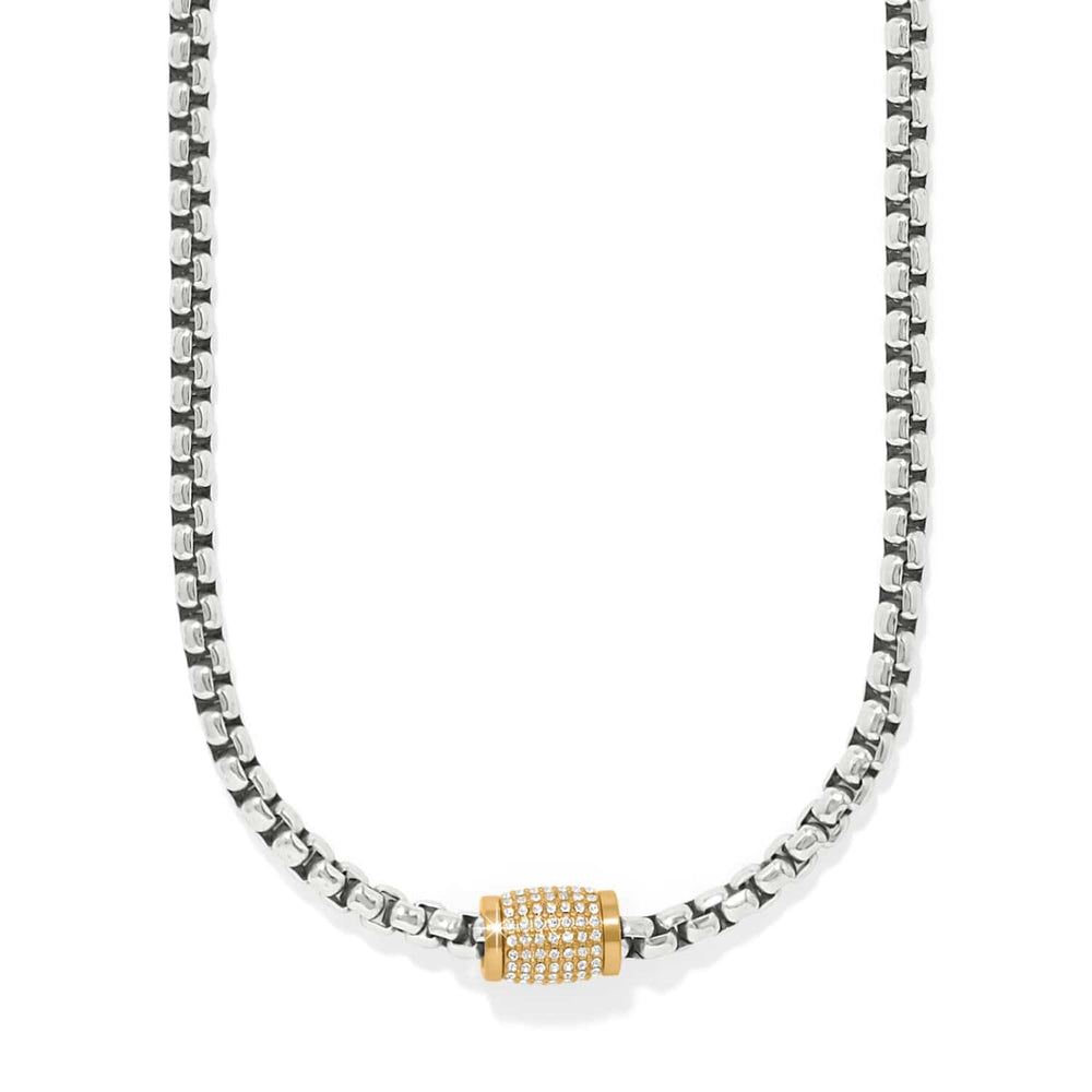 Brighton: Meridian Solis Two-Tone Necklace (JM0156) - The Vogue Boutique