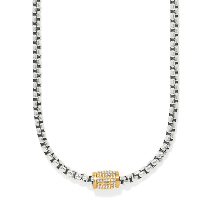 Brighton: Meridian Solis Two-Tone Necklace (JM0156) - The Vogue Boutique