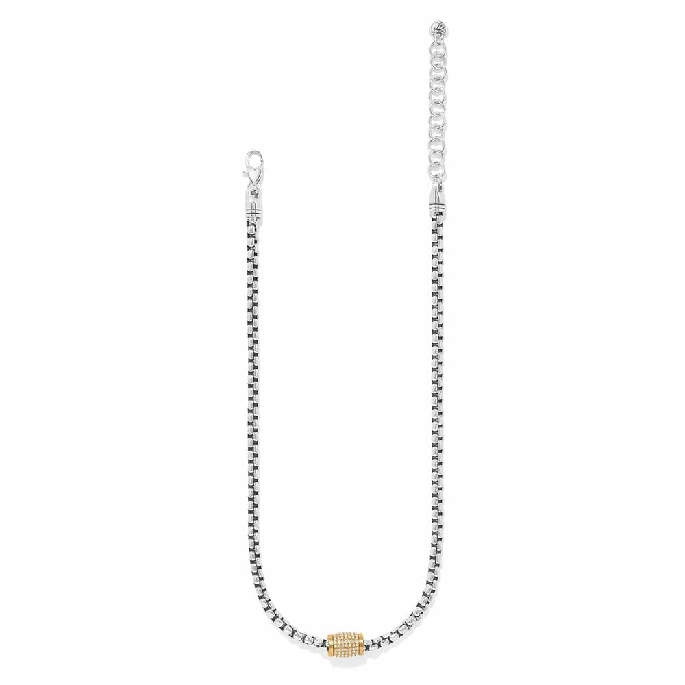 Brighton: Meridian Solis Two-Tone Necklace (JM0156) - The Vogue Boutique