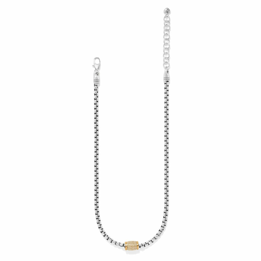 Brighton: Meridian Solis Two-Tone Necklace (JM0156) - The Vogue Boutique