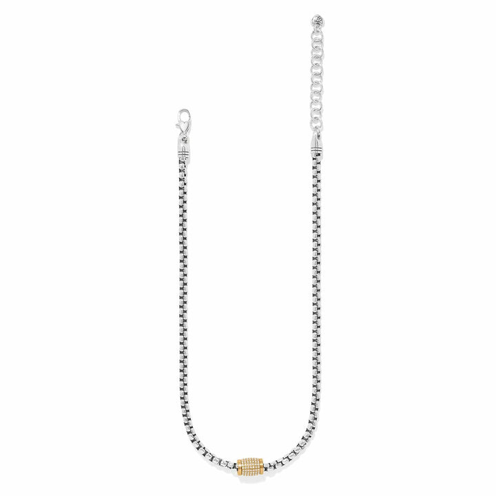 Brighton: Meridian Solis Two-Tone Necklace (JM0156) - The Vogue Boutique