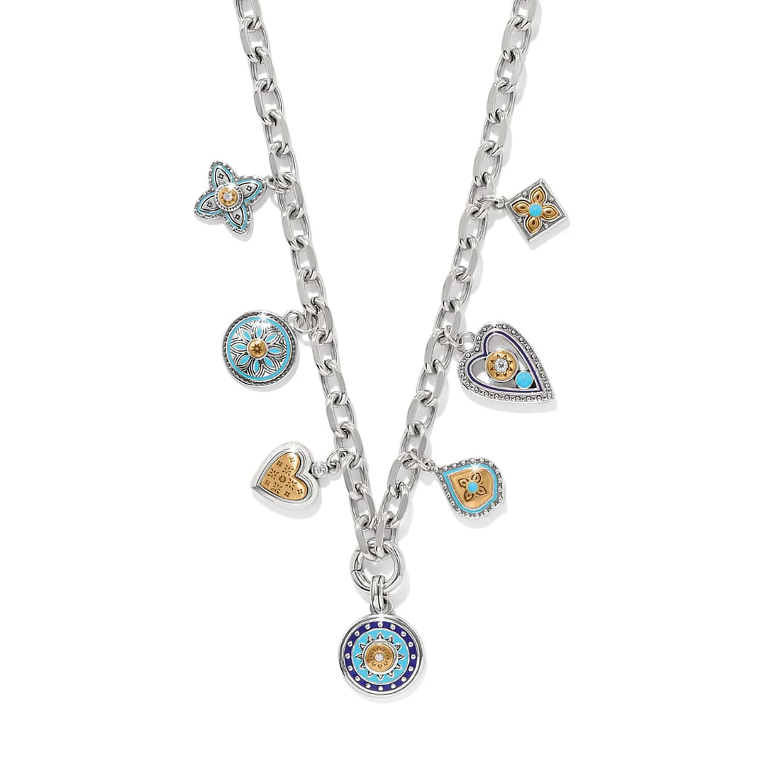 Brighton: Mosaic Cerrillos Charm Necklace (JM0093) - The Vogue Boutique