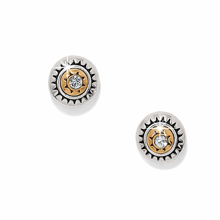Brighton: Mosaic Cerrillos Post Earrings in Silver (JA0187)