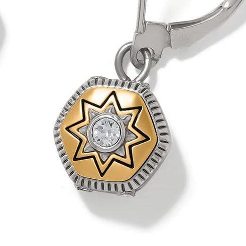 Brighton: Mosaic Nova Mini Leverback Drop Earring (JA0361)