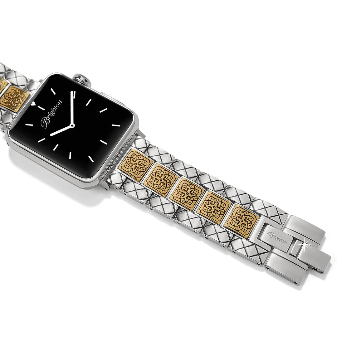 Brighton: Mosaic Two Tone Watch Band (W30602)