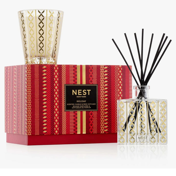 Nest: Classic Candle and Diffuser Set in Birchwood Pine