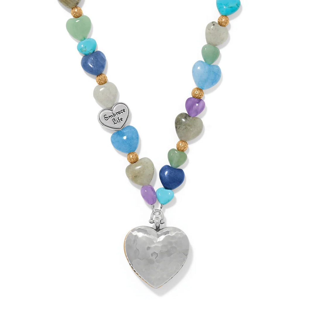 Brighton: One Heart Multi Bead Necklace (JM0263)