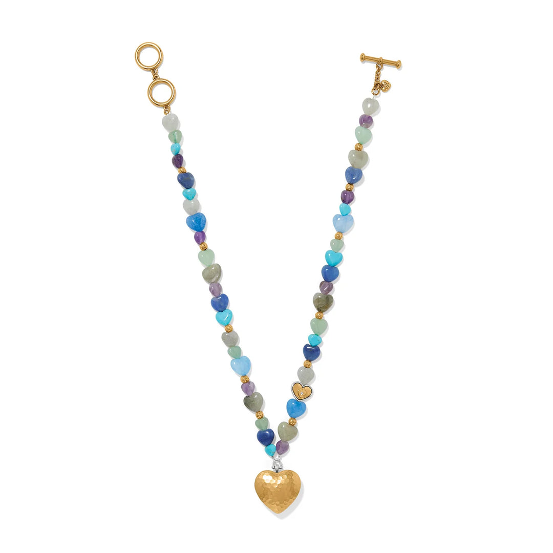 Brighton: One Heart Multi Bead Necklace (JM0263)