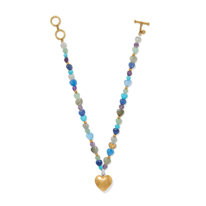 Brighton: One Heart Multi Bead Necklace (JM0263)