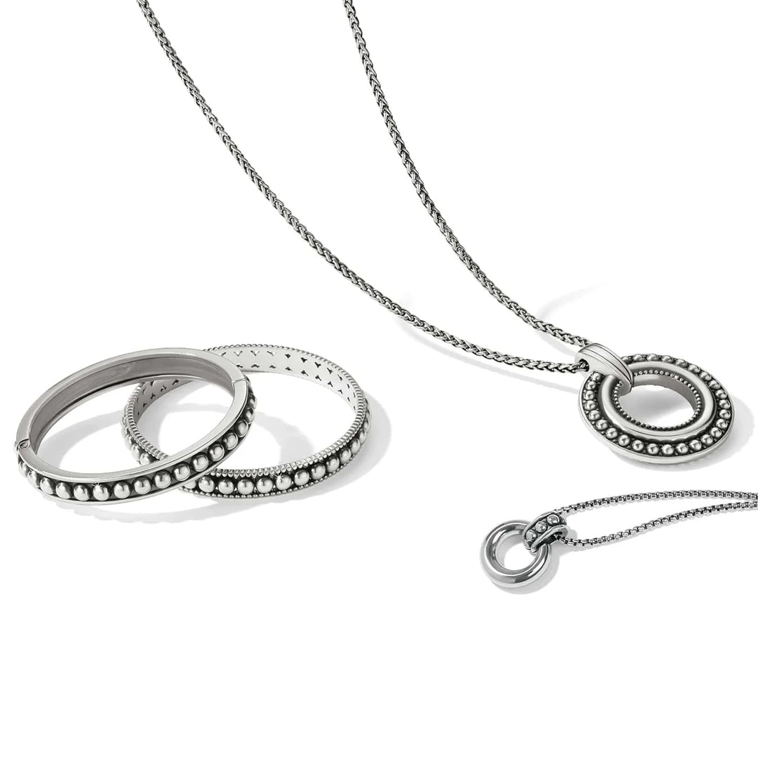 Brighton: Pretty Tough Stud Hinged Bangle (JF0104)