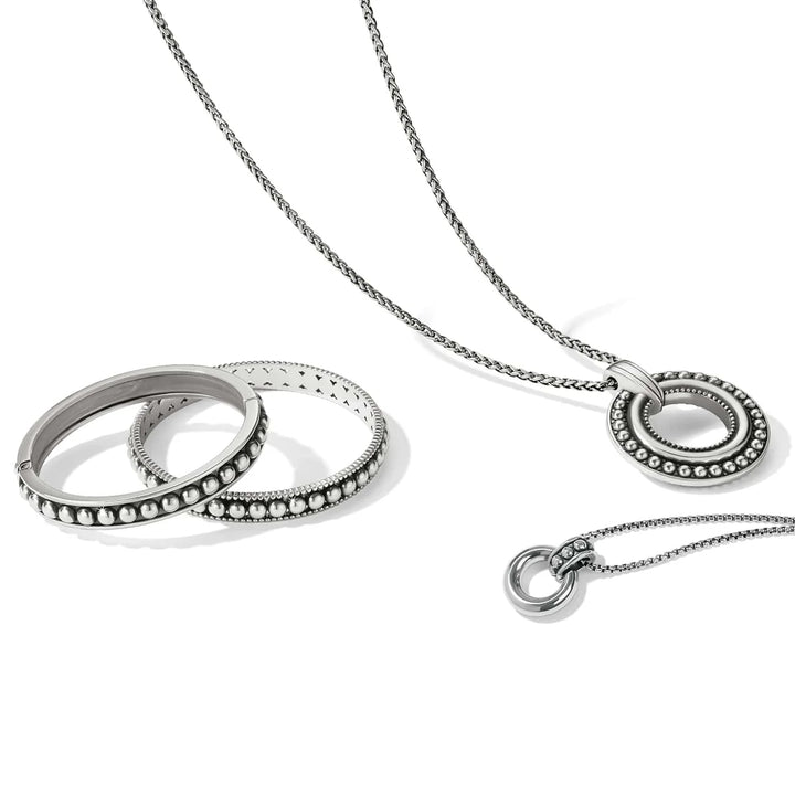 Brighton: Pretty Tough Stud Hinged Bangle (JF0104)