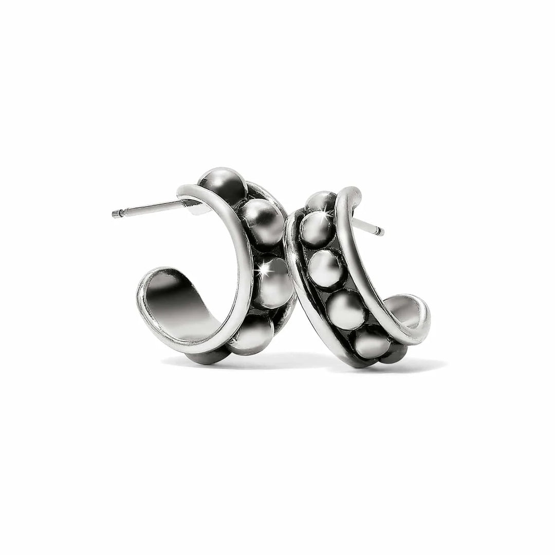 Brighton: Pretty Tough Stud Post Hoop Earrings (JA9897)