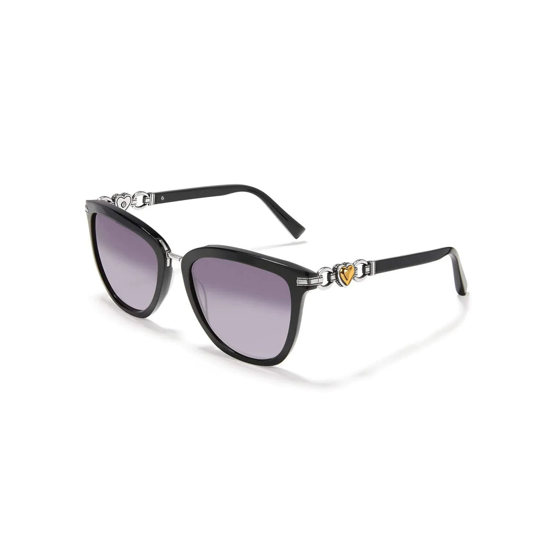 Brighton: Pretty Tough Two Tone Heart Sunglasses - The Vogue Boutique