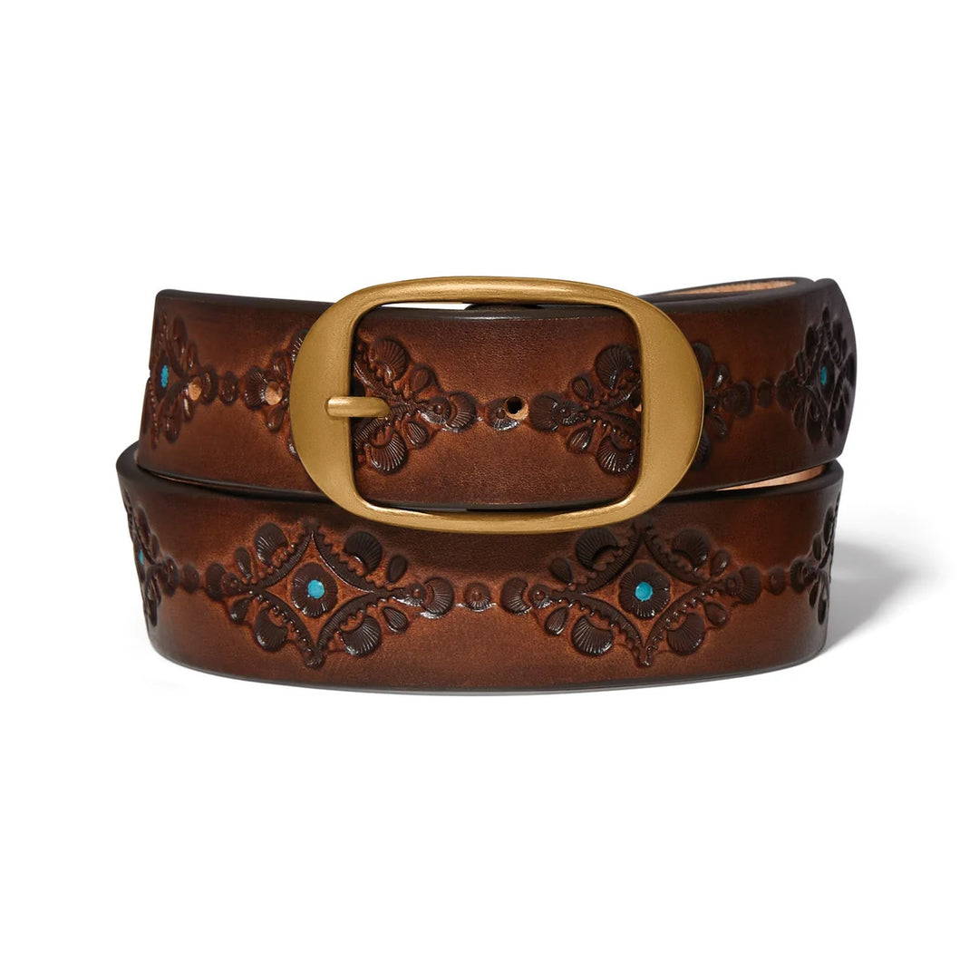 Brighton: 1 1/2" Women's Dark Brown Nessa Belt (B60585)