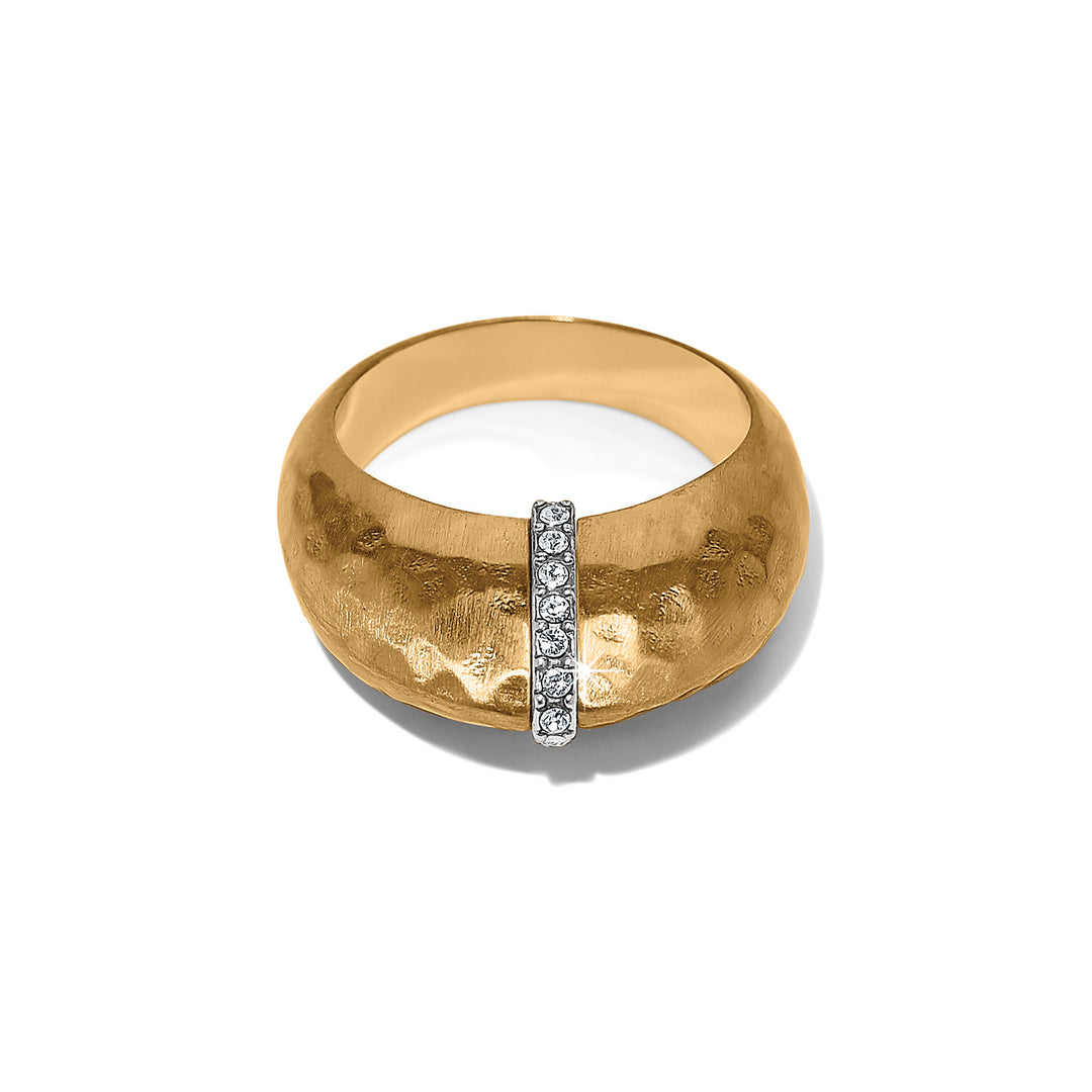 Brighton: Meridian Geo Domed Gold Ring J63355