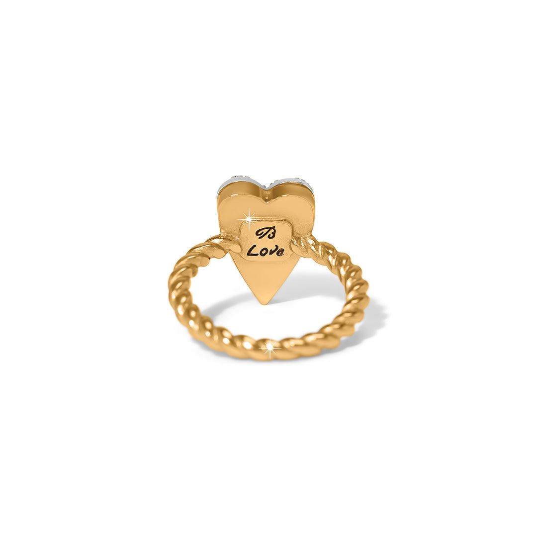 Brighton: Love Messages Be Love Ring (J63452)