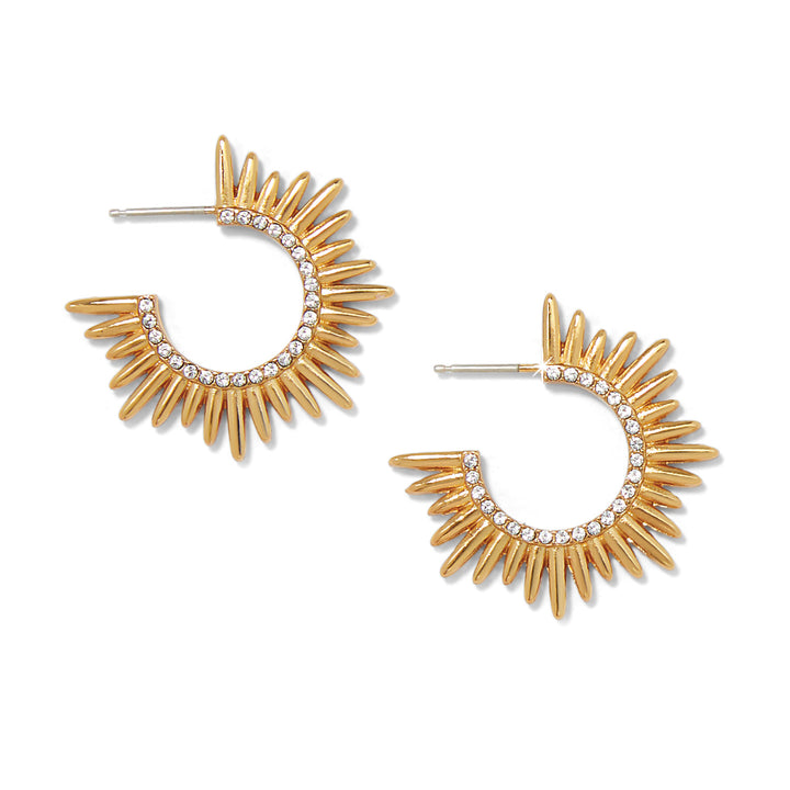 Brighton: Solara Hoop Gold Earrings (JA0137)