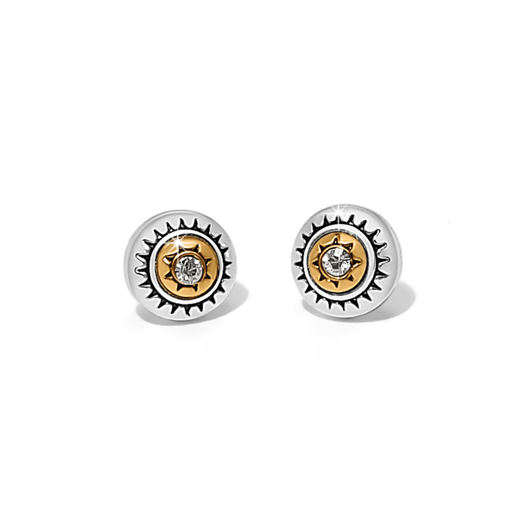 Brighton: Mosaic Cerrillos Post Earrings in Silver (JA0187)