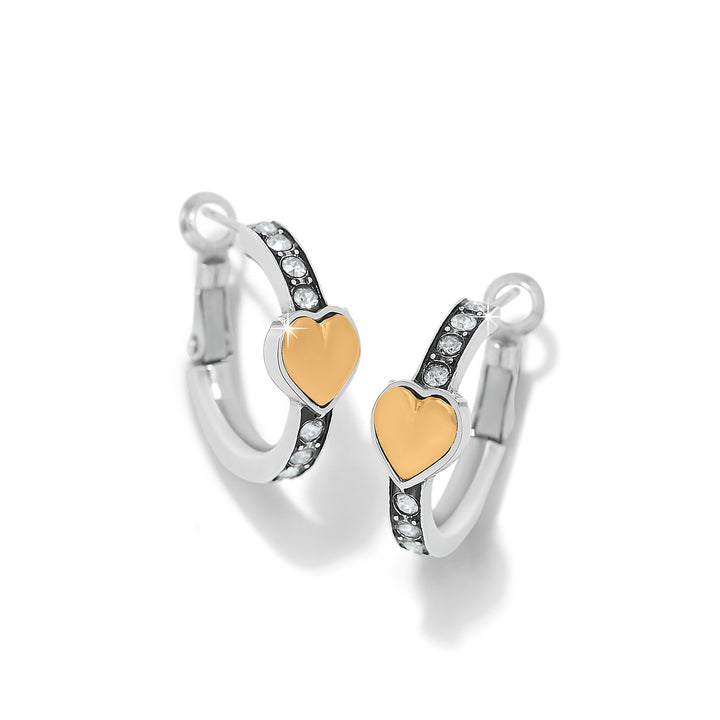 Brighton: Mystery Of Love Heart Hoop Earrings (JA0209)