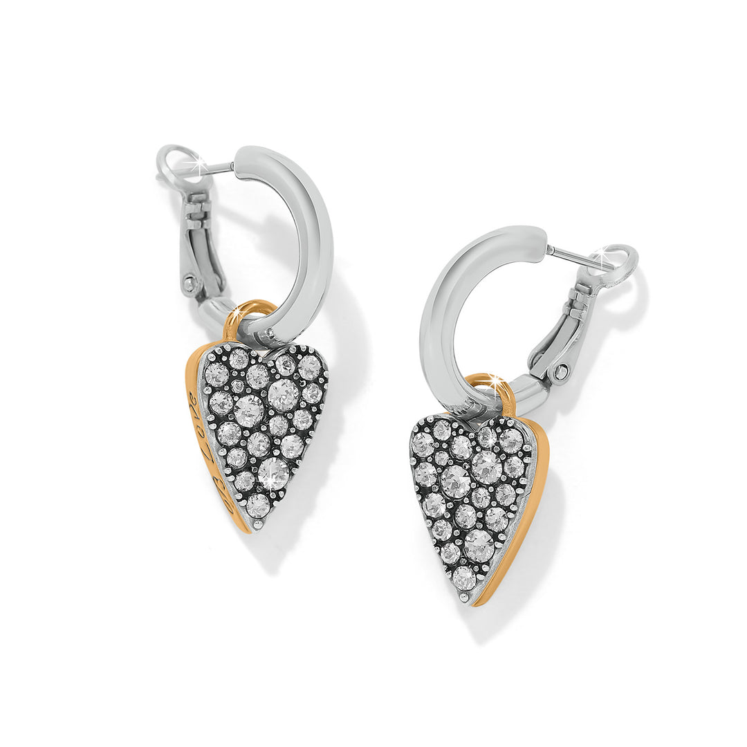 Brighton: Love Messages Be Love Reversible Hoop Earrings (JA0224)