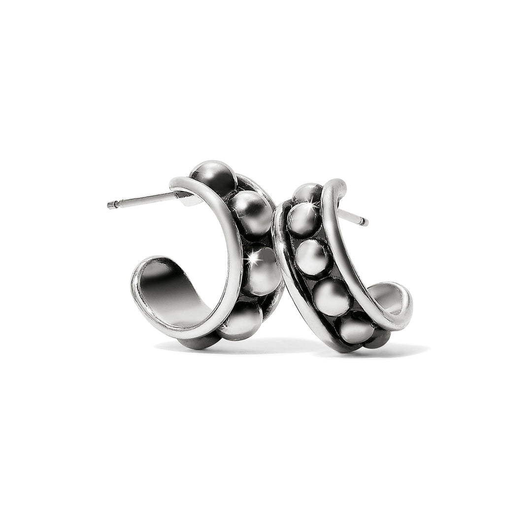 Brighton: Pretty Tough Stud Post Hoop Earrings (JA9897) - The Vogue Boutique