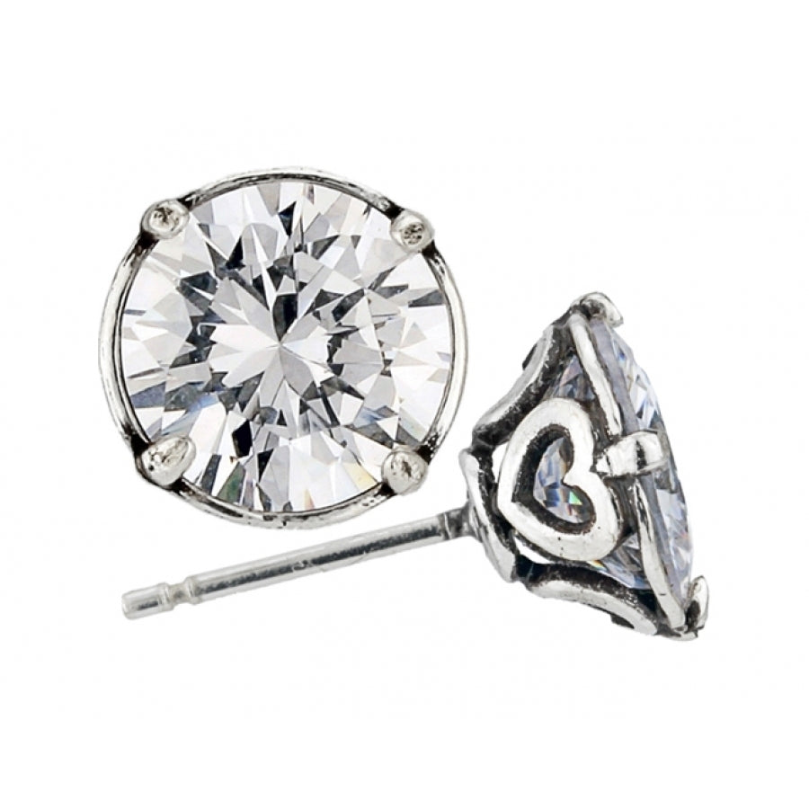 Brighton:Brilliance 8MM Post Earrings - The Vogue Boutique