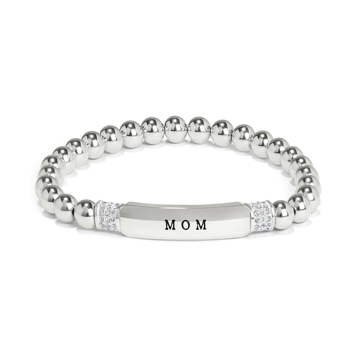 Brighton: Meridian Mom Petite Stretch Bracelet in Silver (JF0086) - The Vogue Boutique