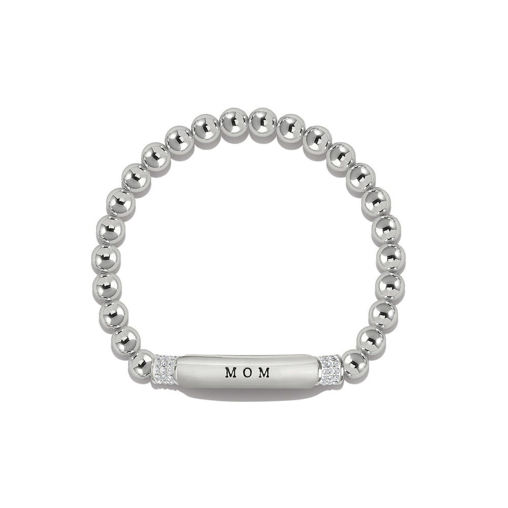 Brighton: Meridian Mom Petite Stretch Bracelet in Silver (JF0086) - The Vogue Boutique
