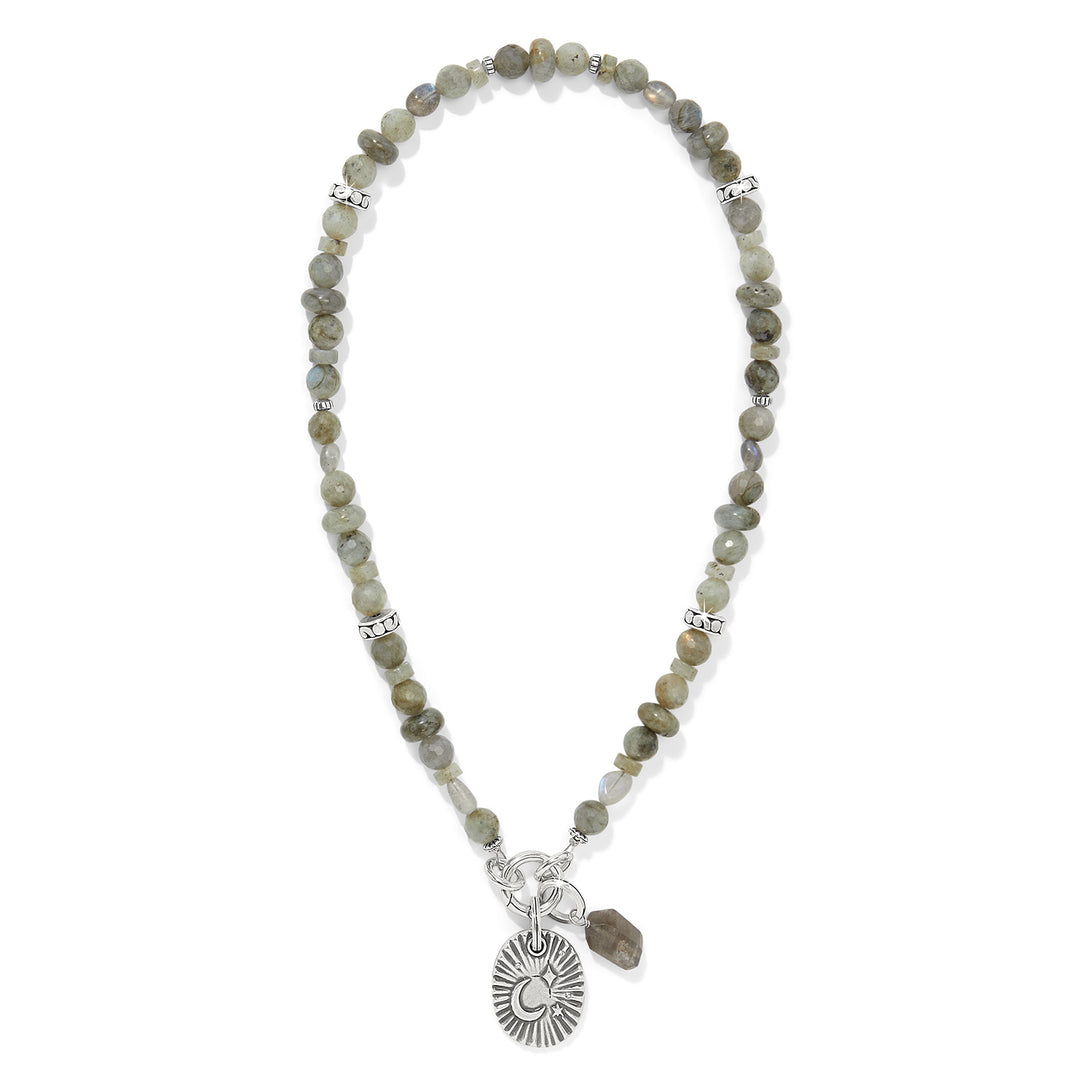 Brighton: Token Charm Labradorite Necklace JM0031