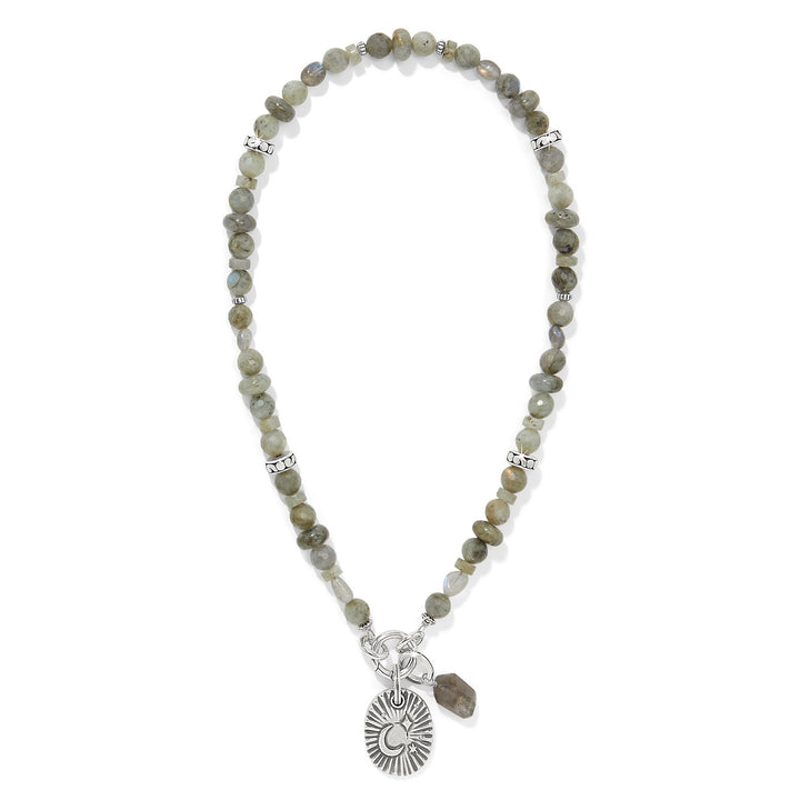Brighton: Token Charm Labradorite Necklace JM0031