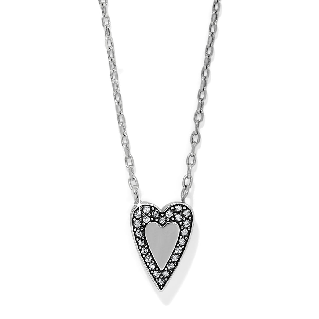 Brighton: Love Messages B Bold Reversible Necklace (JM0085) - The Vogue Boutique