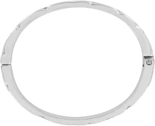Brighton: Footprints Hinged Bangle (JB0962)