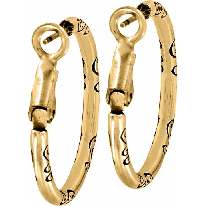 Brighton: Small Hoop Charm Earrings (J19521)